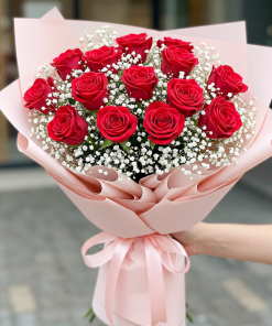 1 Dozen of Red Roses