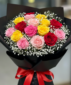 1 Dozen of Mix Colors Roses