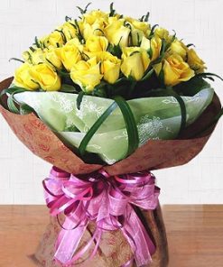 Forgive 33 Yellow Roses