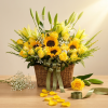 Golden Basket by Phnom Penh Florist