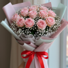 1 Dozen of Light Pink Roses