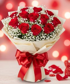 Valentine Day 2026 12 of Red Roses