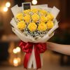 Valentine Day 2026 12 of Yellow Roses