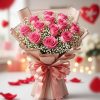 Valentine Day 2026 12 of Pink Roses