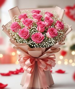 Valentine Day 2026 12 of Pink Roses